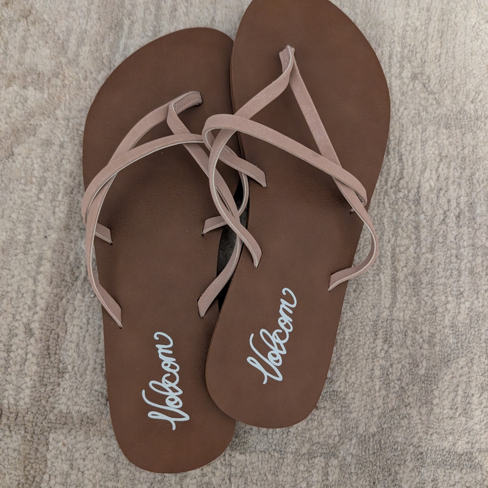 Volcom Women's Tan Sandals